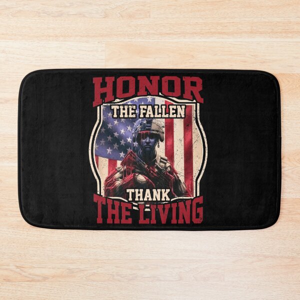 Item preview, Honor The Fallen Thank The Living Memorial Day Veteran designed and sold by elisamarez97.