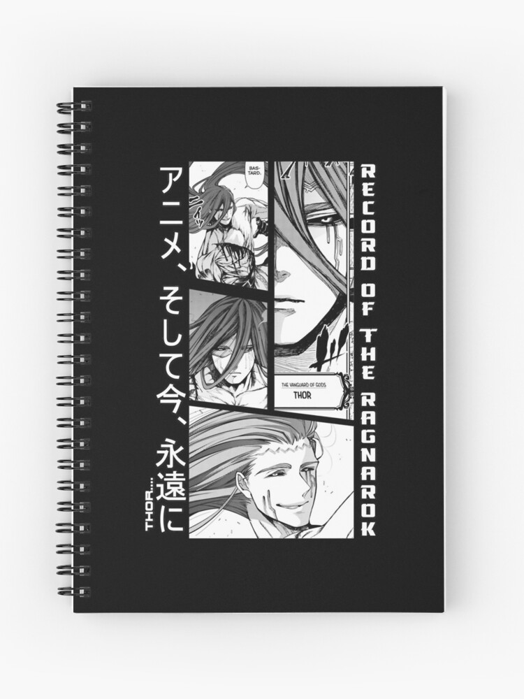 Shuumatsu no Valkyrie: Record of Ragnarok Thor Spiral Notebook