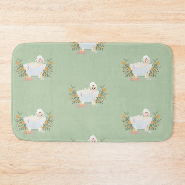 Item preview, little girl taking a bath cute designed and sold by Baalada.