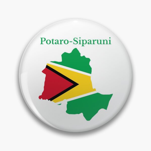 Artikelvorschau, Potaro-Siparuni-Regionskartendesign, Guyana. entworfen und verkauft von marosharaf.