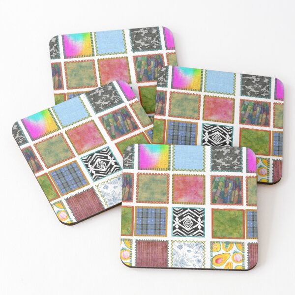 Item preview, Patchwork Pattern - Fabric Swatches, Patchwork Quilt  designed and sold by TheKingdomAttic.