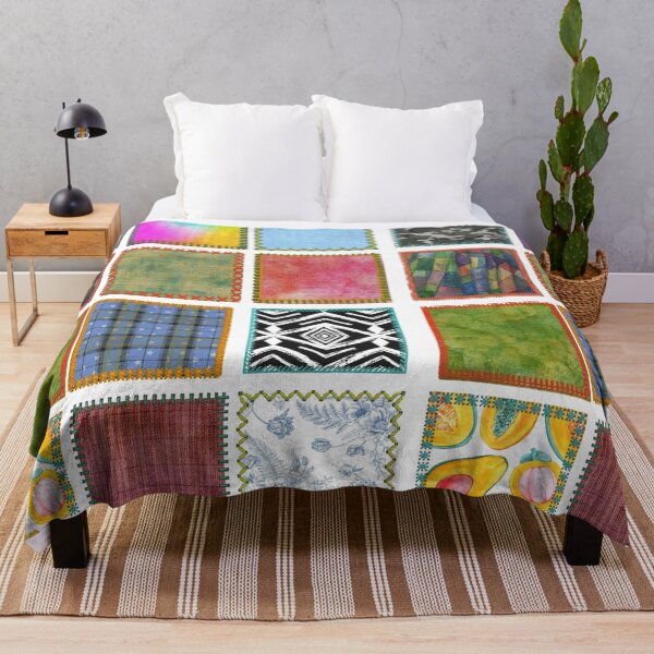 Item preview, Patchwork Pattern - Fabric Swatches, Patchwork Quilt  designed and sold by TheKingdomAttic.