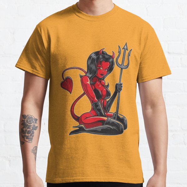 Gothic Beelzebub Bee T-Shirt Engraving Etching Devil Satan Bible Victorian 