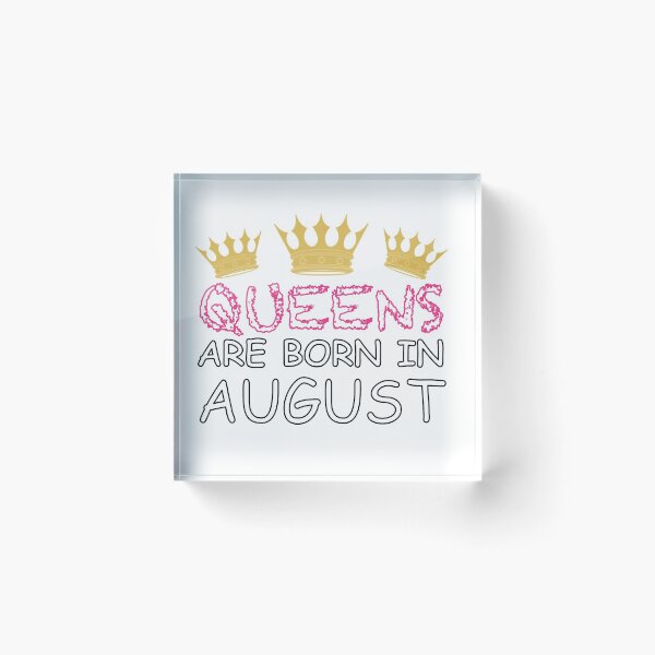 Item preview, Queens Are Born In August designed and sold by BlessingDirect.