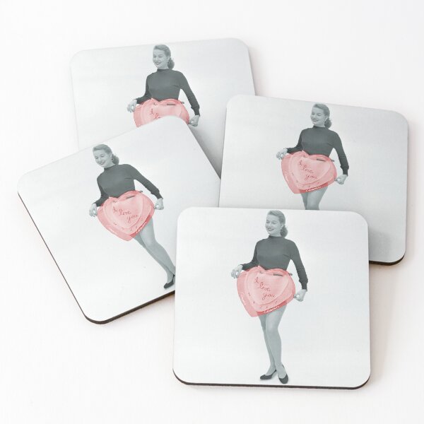 Item preview, "I Love You" Valentine's Day Pinup Card designed and sold by Lowtech.