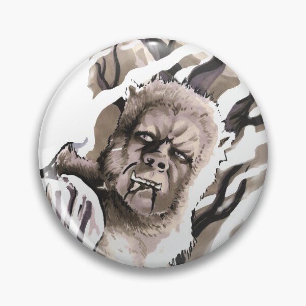 Item preview, WEREWOLF custom HALLOWEEN art horror drawing designed and sold by 999shirts.