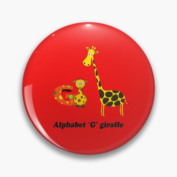 Item preview, Alphabet study "G" giraffe designed and sold by mostheristore.