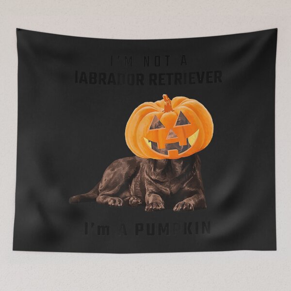 Item preview, Im not Labrador Retriever Halloween Pumpkin funny Boys Gils designed and sold by marshapgp.