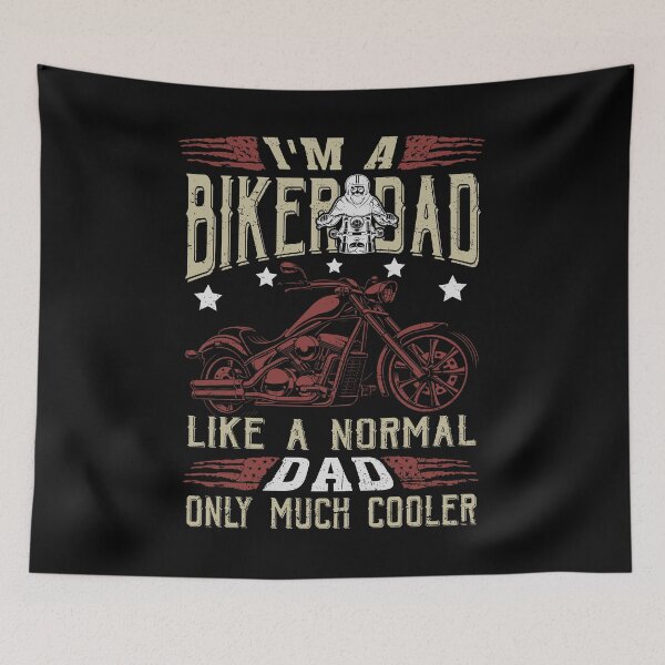 Item preview,  Funny Motorcycle Rider Dad Father's Day I'm a Biker Dad designed and sold by elisamarez97.
