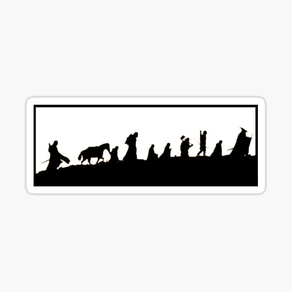 Item preview, The Fellowship designed and sold by LOTRDesigns.