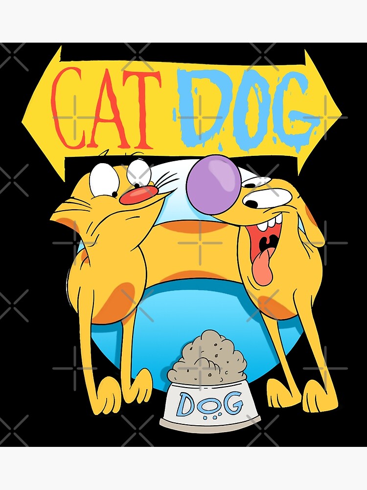 "CatDog! Movie Funny Catdog Cartoon Cute" Poster For Sale By ...