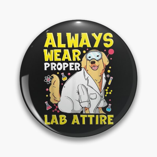 Item preview, Lab Attire Labrador Retriever Dog Lover Scientist Chemist designed and sold by marshapgp.