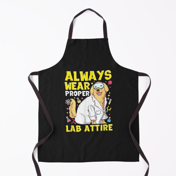 Item preview, Lab Attire Labrador Retriever Dog Lover Scientist Chemist designed and sold by marshapgp.