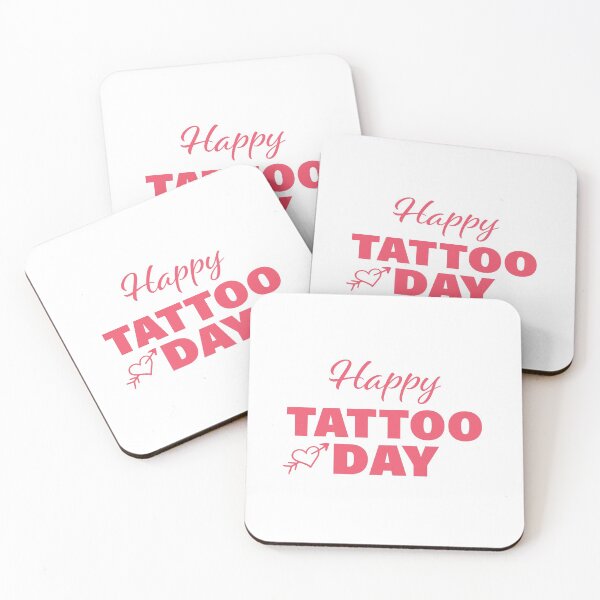 Item preview, Happy Tattoo Day! designed and sold by FunFactsFactory.