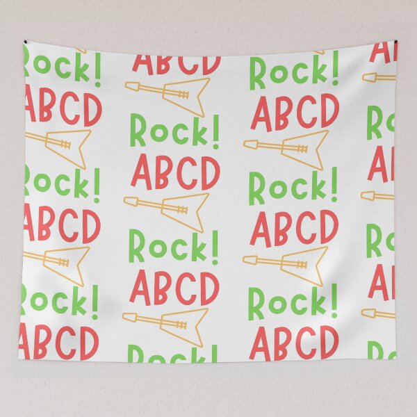 Item preview, ABCD Rock designed and sold by SweetAndSpice.