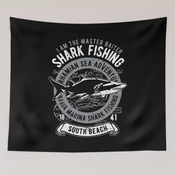 Item preview, Vintage Shark Fishing designed and sold by ChailynReed.