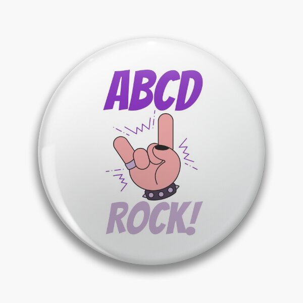 Artikelvorschau, ABCD Rock entworfen und verkauft von SweetAndSpice.
