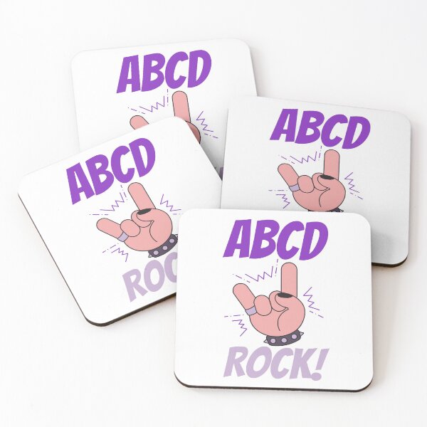 Item preview, ABCD Rock designed and sold by SweetAndSpice.