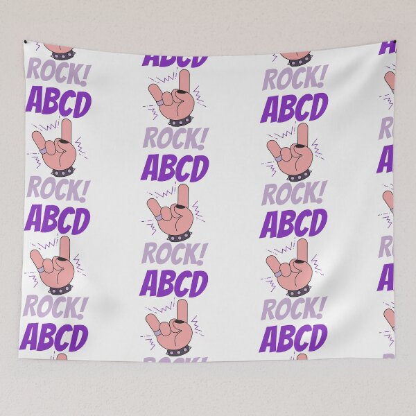 Item preview, ABCD Rock designed and sold by SweetAndSpice.