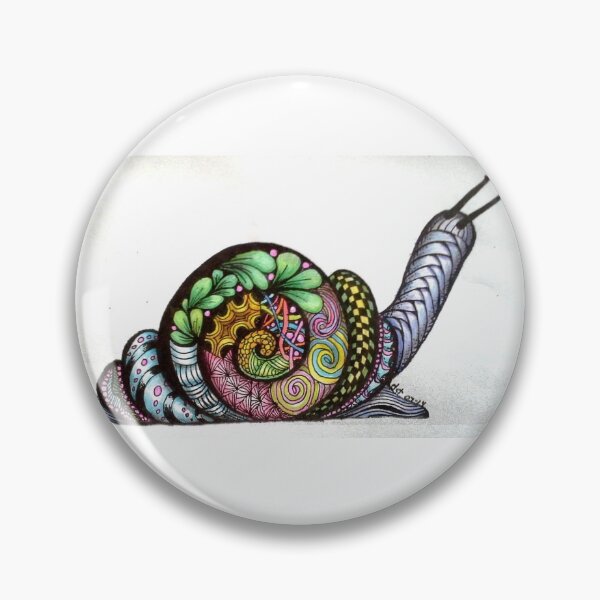 Item preview, Colorful Snail Painting designed and sold by MaryFoulk.