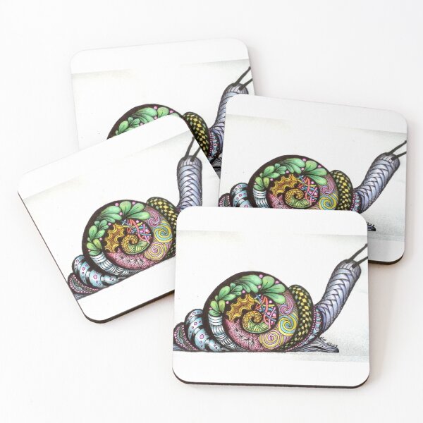 Item preview, Colorful Snail Painting designed and sold by MaryFoulk.