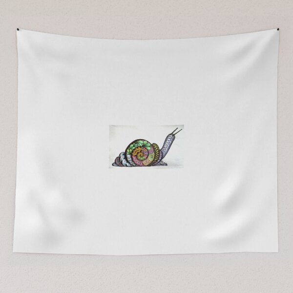 Item preview, Colorful Snail Painting designed and sold by MaryFoulk.