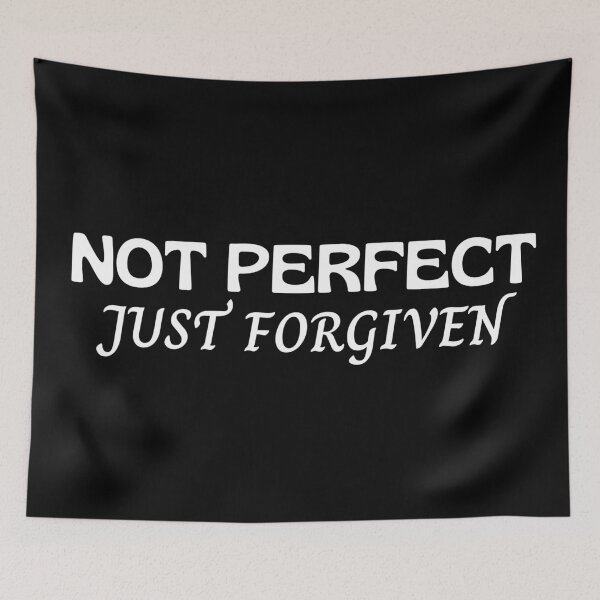 Item preview, Not Perfect Just Forgiven designed and sold by Prayingwarrior.