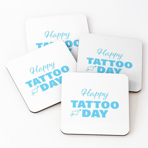 Item preview, Happy Tattoo Day! designed and sold by FunFactsFactory.