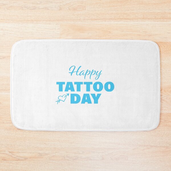 Item preview, Happy Tattoo Day! designed and sold by FunFactsFactory.