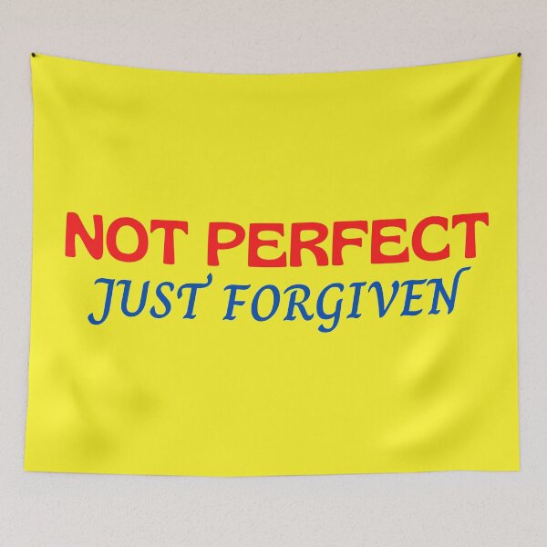 Item preview, Not Perfect Just Forgiven designed and sold by Prayingwarrior.