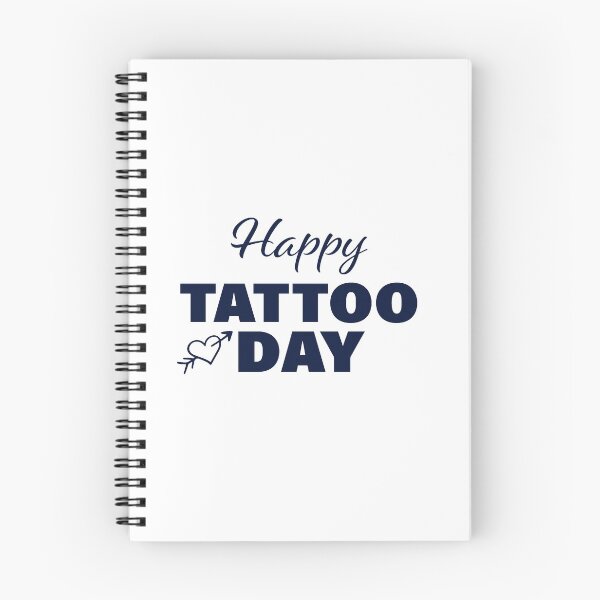 Item preview, Happy Tattoo Day! designed and sold by FunFactsFactory.
