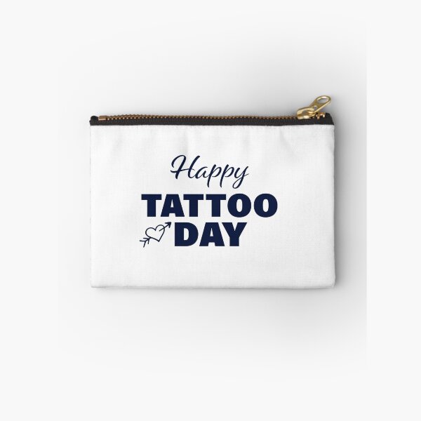 Item preview, Happy Tattoo Day! designed and sold by FunFactsFactory.