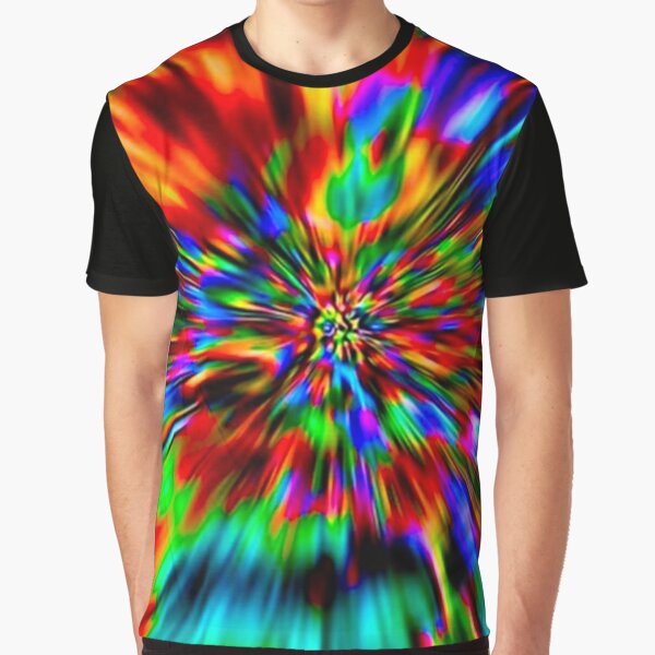 Grateful Dead Men's Steal Your Faceoff Tie Dye T-shirt Multi, Size: Medium, Multi-Color