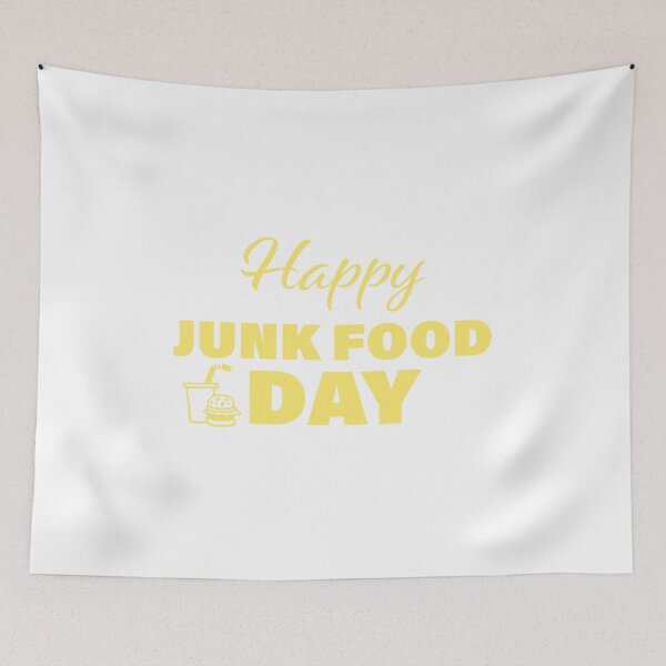 Item preview, Happy Junk Food Day! designed and sold by FunFactsFactory.