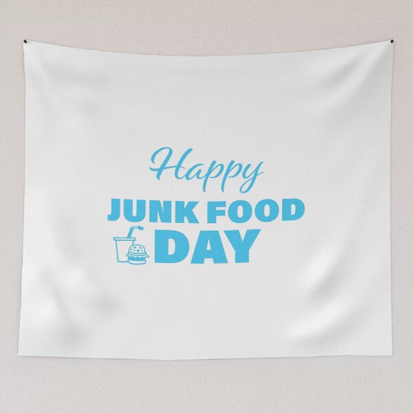 Item preview, Happy Junk Food Day! designed and sold by FunFactsFactory.