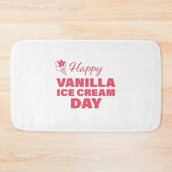 Item preview, Happy Vanilla Ice Cream Day! designed and sold by FunFactsFactory.
