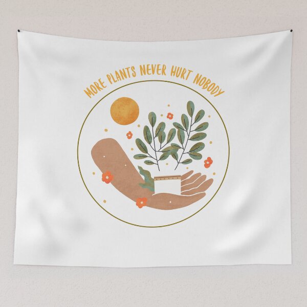 Item preview, More Plants Never Hurt Nobody Apparel designed and sold by KeepPlantsHappy.