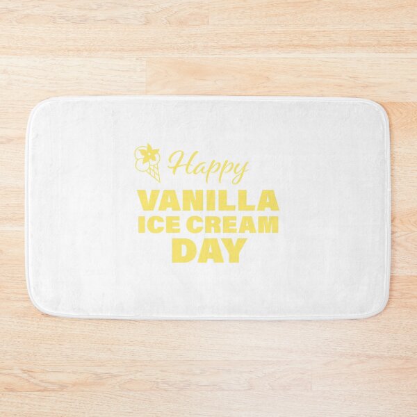 Item preview, Happy Vanilla Ice Cream Day! designed and sold by FunFactsFactory.