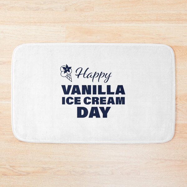Item preview, Happy Vanilla Ice Cream Day! designed and sold by FunFactsFactory.