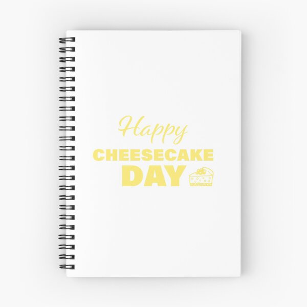 Item preview, Happy Cheesecake Day! designed and sold by FunFactsFactory.