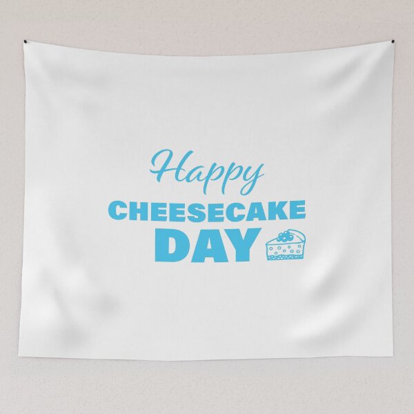 Item preview, Happy Cheesecake Day! designed and sold by FunFactsFactory.