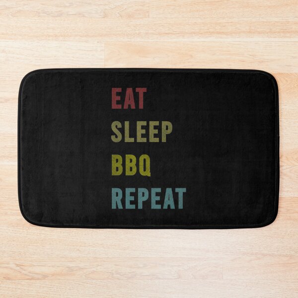 Item preview, Eat Sleep BBQ Repeat designed and sold by Denti Kanys ⭐⭐⭐⭐⭐.