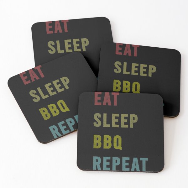 Item preview, Eat Sleep BBQ Repeat designed and sold by Denti Kanys ⭐⭐⭐⭐⭐.