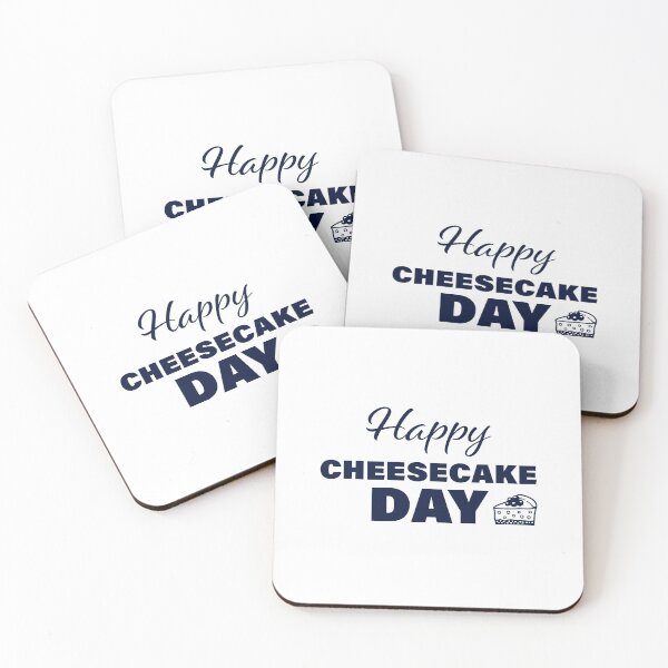 Item preview, Happy Cheesecake Day! designed and sold by FunFactsFactory.