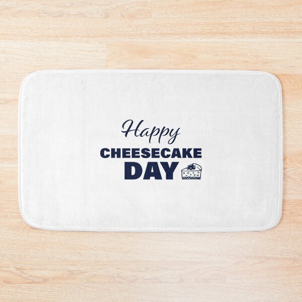 Item preview, Happy Cheesecake Day! designed and sold by FunFactsFactory.