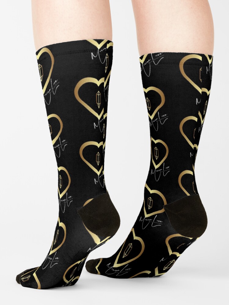 Thumbnail 4 of 5, Socks, MIRIAMLOVE OFFICIAL LOGO designed and sold by IAMMIRIAMLOVE.