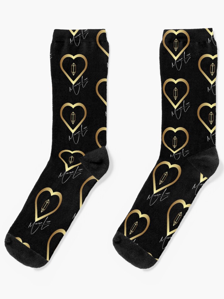 Thumbnail 1 of 5, Socks, MIRIAMLOVE OFFICIAL LOGO designed and sold by IAMMIRIAMLOVE.