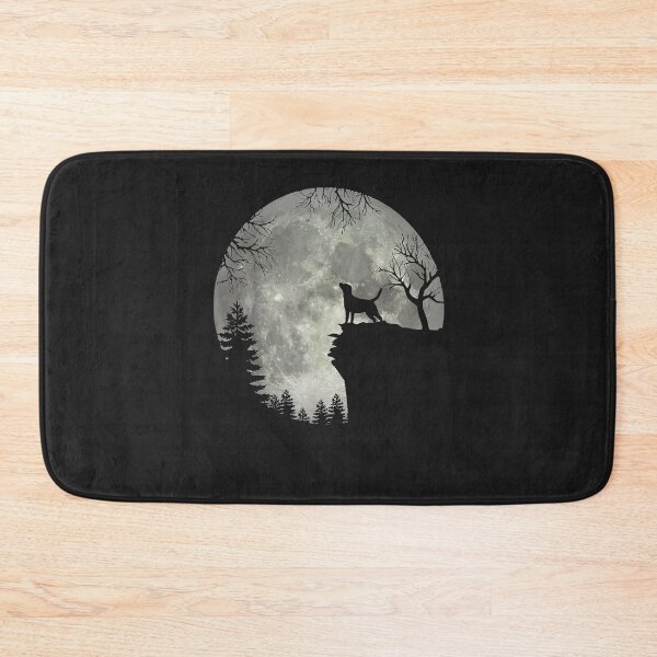 Item preview, Labrador Retriever And Moon Halloween designed and sold by marshapgp.