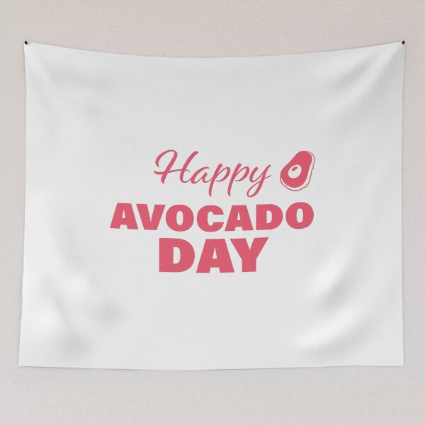 Item preview, Happy Avocado Day! designed and sold by FunFactsFactory.