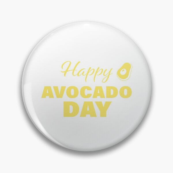 Item preview, Happy Avocado Day! designed and sold by FunFactsFactory.